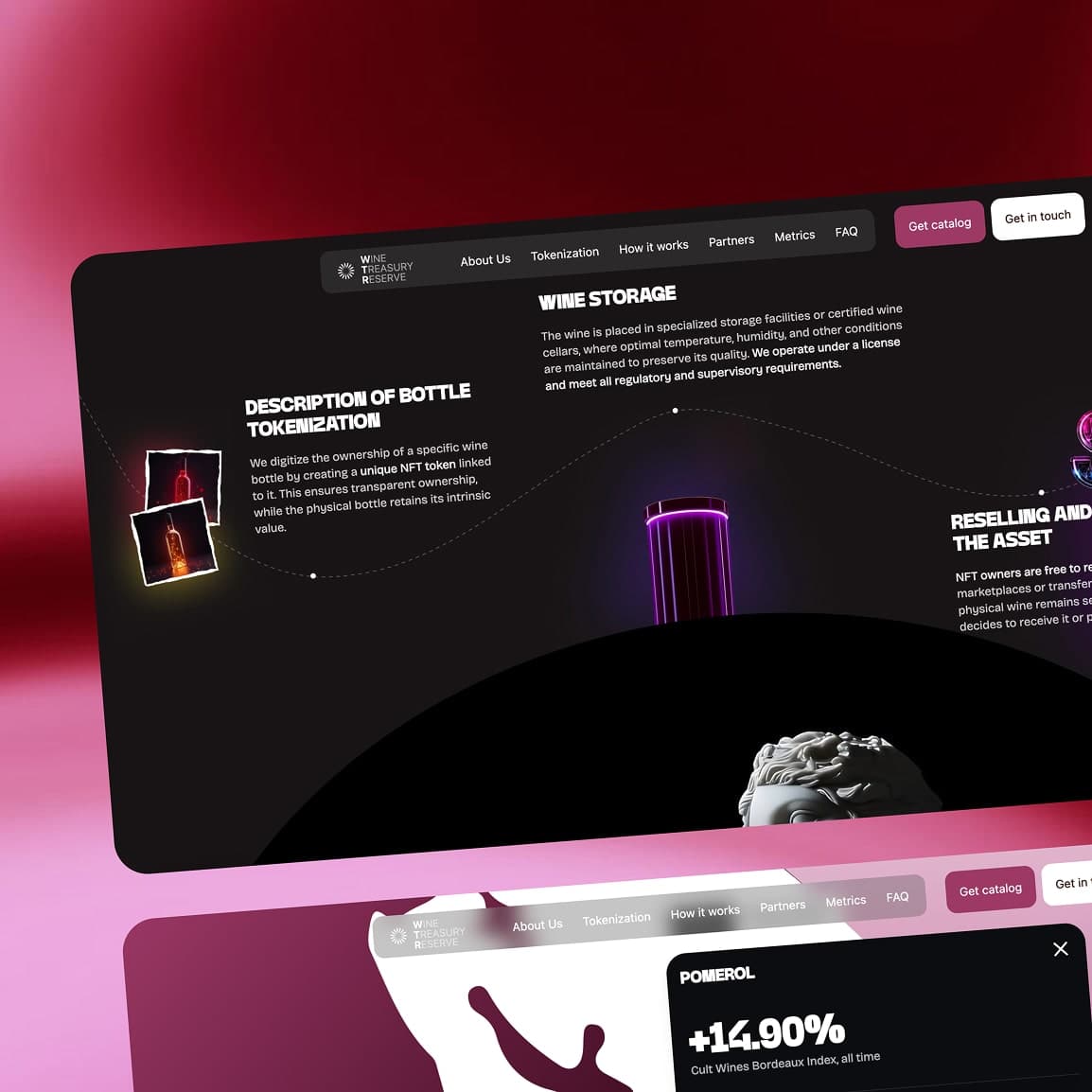 Маркетплейс по продаже вина WTR